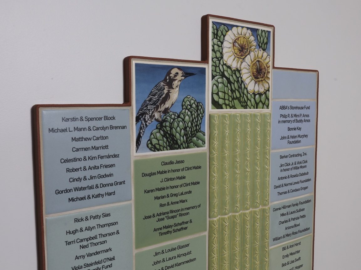 CFSA donor recognition wall